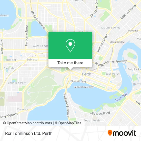 Rcr Tomlinson Ltd map