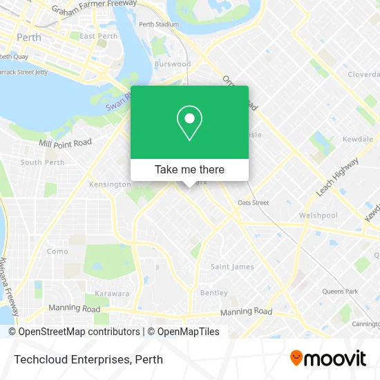 Mapa Techcloud Enterprises