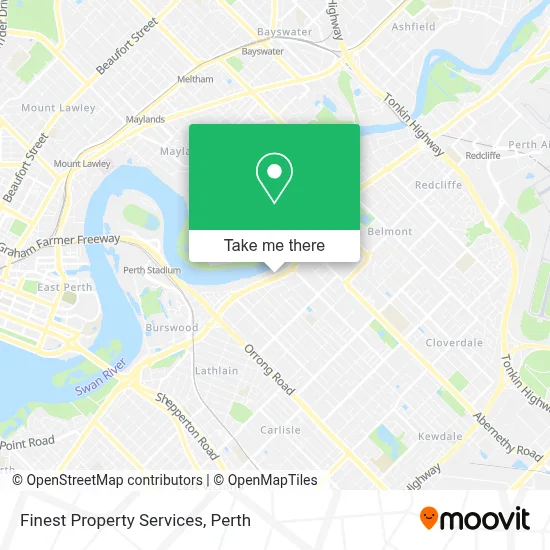 Mapa Finest Property Services