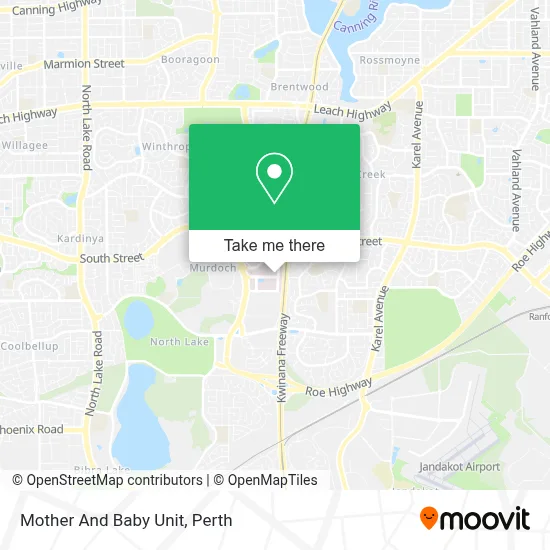 Mapa Mother And Baby Unit