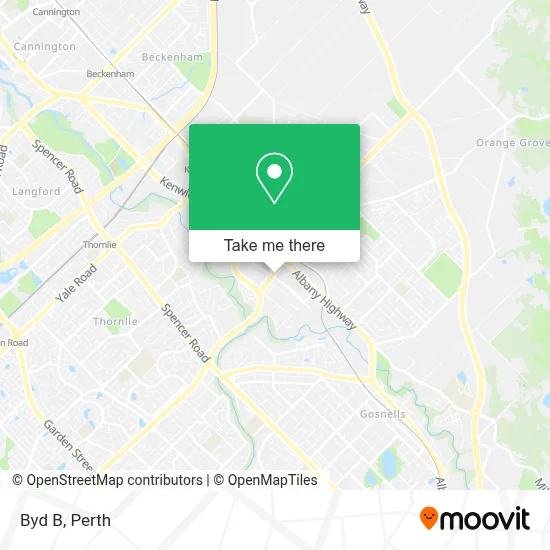 Mapa Byd B