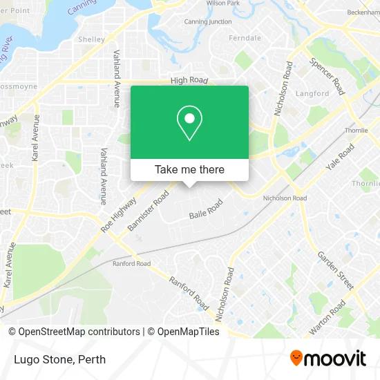 Mapa Lugo Stone