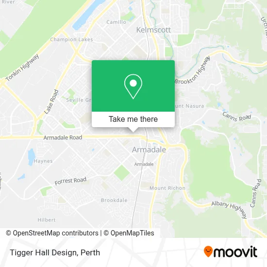 Mapa Tigger Hall Design