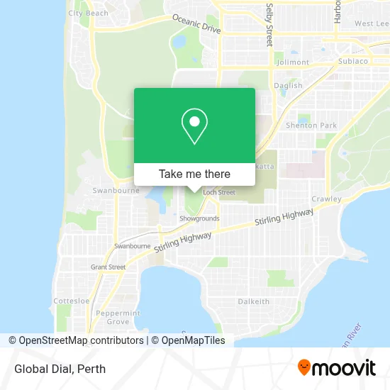 Mapa Global Dial