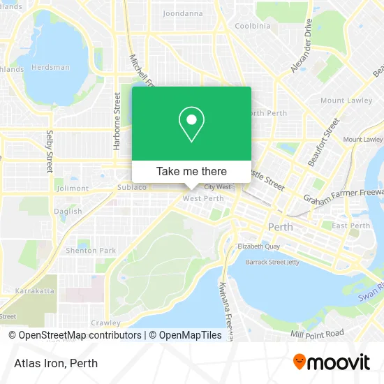 Mapa Atlas Iron