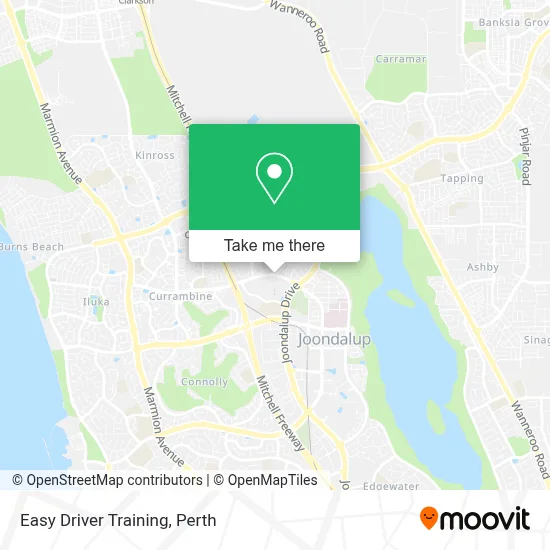 Mapa Easy Driver Training