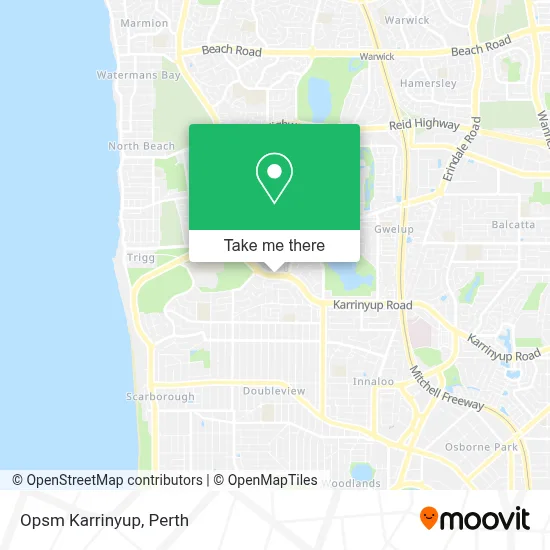 Mapa Opsm Karrinyup
