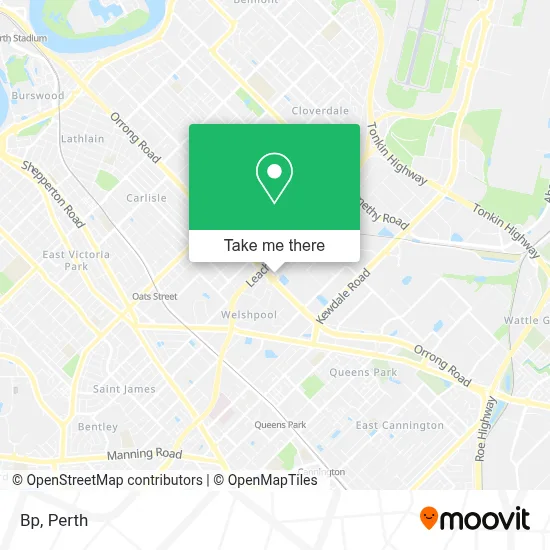 Mapa Bp