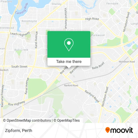 Mapa Zipform