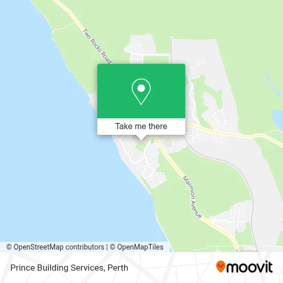 Mapa Prince Building Services