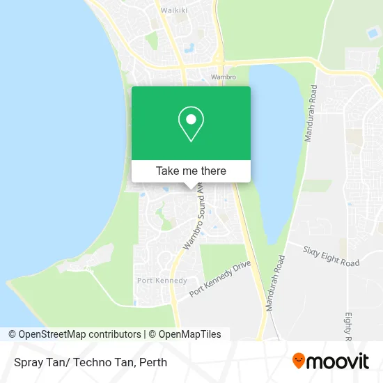 Mapa Spray Tan/ Techno Tan