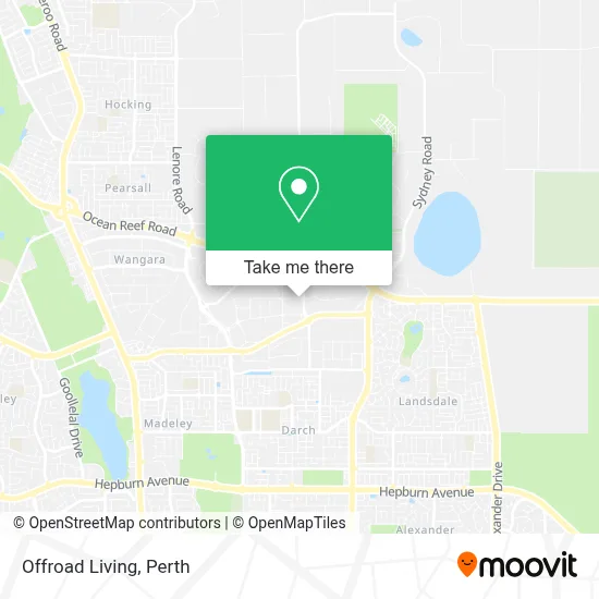 Mapa Offroad Living