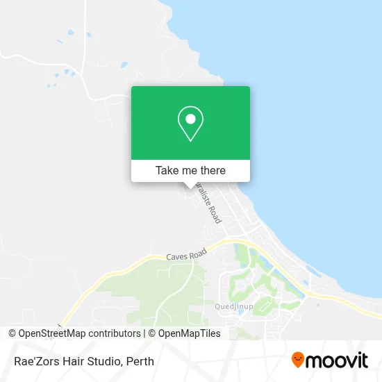 Mapa Rae'Zors Hair Studio