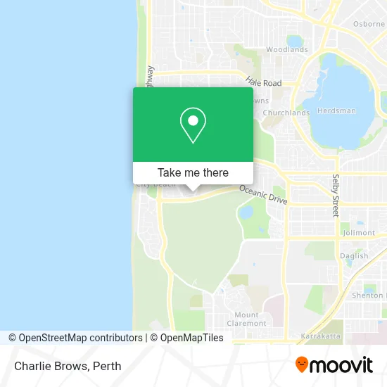 Charlie Brows map