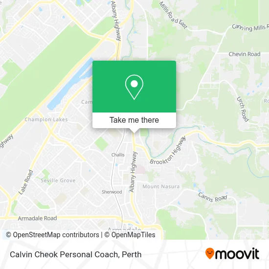 Mapa Calvin Cheok Personal Coach