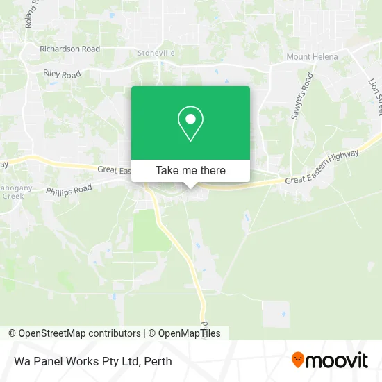 Mapa Wa Panel Works Pty Ltd
