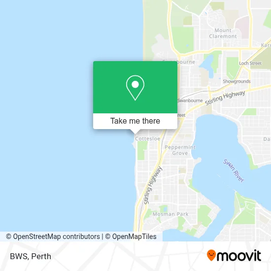 Mapa Bws