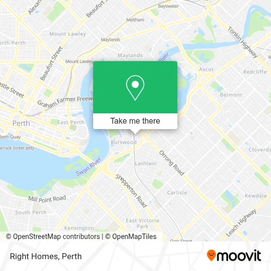 Mapa Right Homes