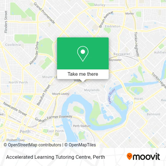 Mapa Accelerated Learning Tutoring Centre