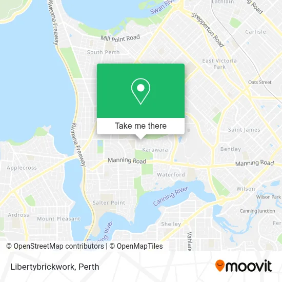 Mapa Libertybrickwork