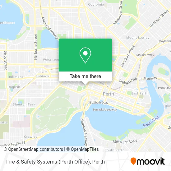 Mapa Fire & Safety Systems (Perth Office)