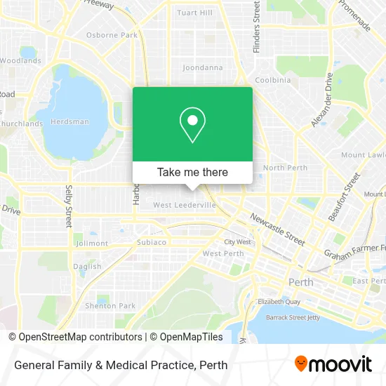 Mapa General Family & Medical Practice