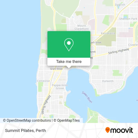 Mapa Summit Pilates