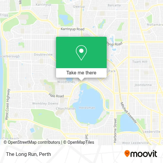 Mapa The Long Run