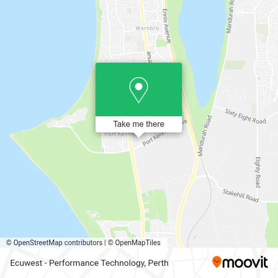 Mapa Ecuwest - Performance Technology