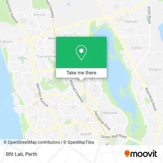 Bfit Lab map