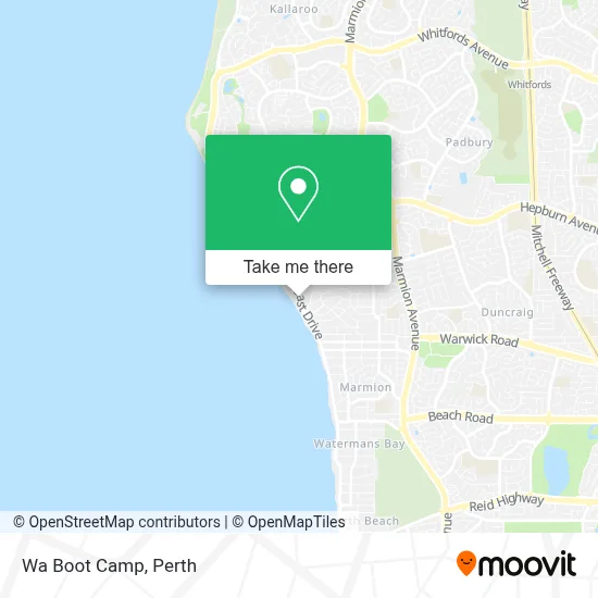 Mapa Wa Boot Camp