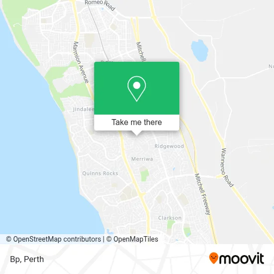 Mapa Bp