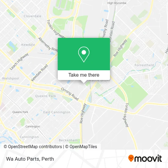 Mapa Wa Auto Parts