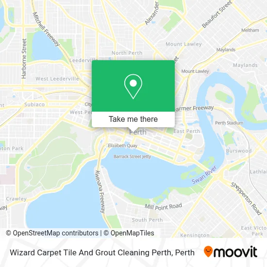 Mapa Wizard Carpet Tile And Grout Cleaning Perth
