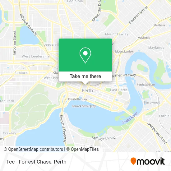 Tcc - Forrest Chase map