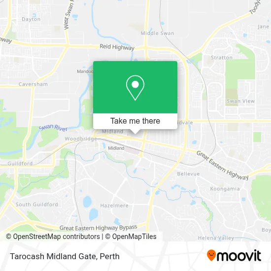 Mapa Tarocash Midland Gate