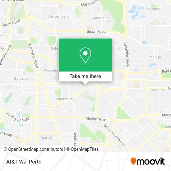Mapa At&T Wa