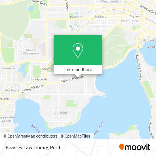 Beasley Law Library map
