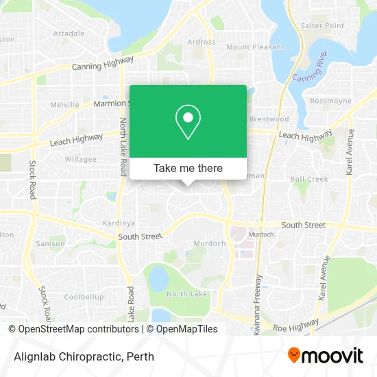 Alignlab Chiropractic map