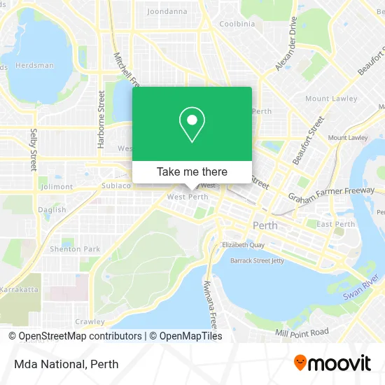 Mapa Mda National