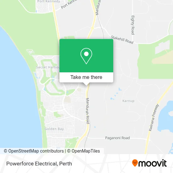 Powerforce Electrical map