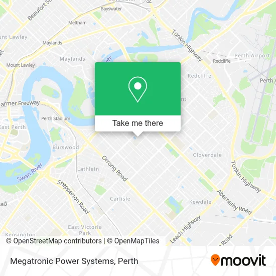 Mapa Megatronic Power Systems