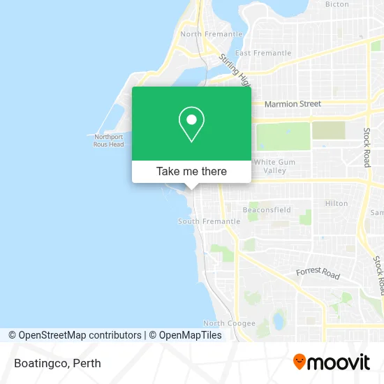 Mapa Boatingco