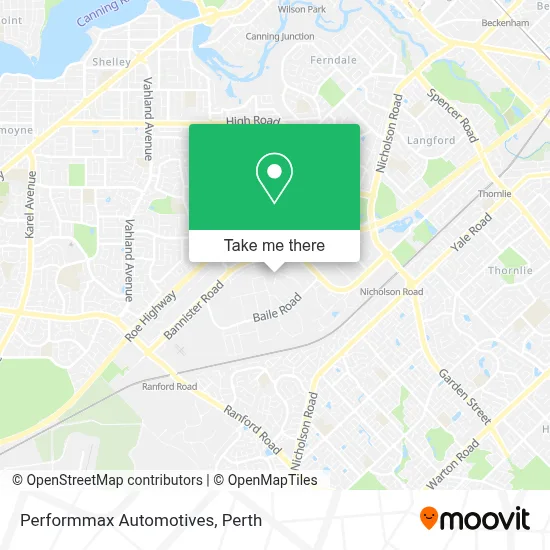 Mapa Performmax Automotives