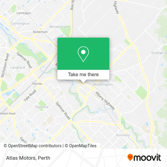 Mapa Atlas Motors
