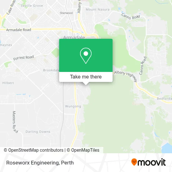 Mapa Roseworx Engineering