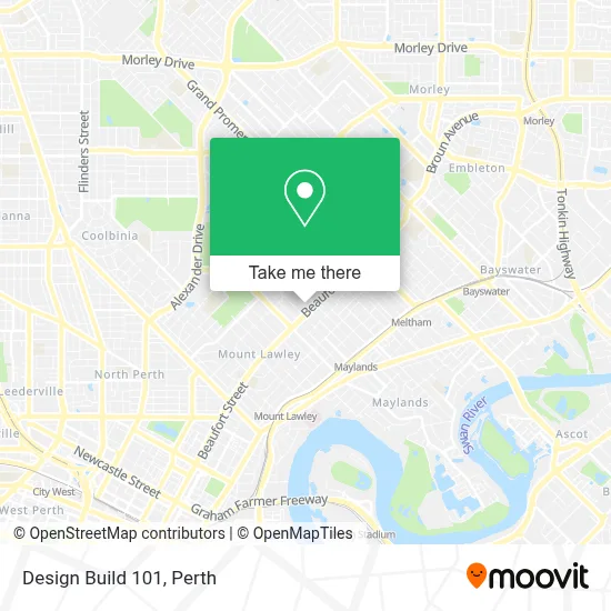 Design Build 101 map