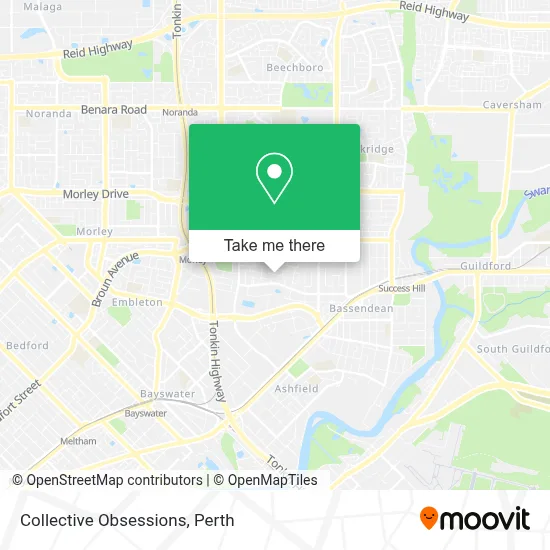 Mapa Collective Obsessions
