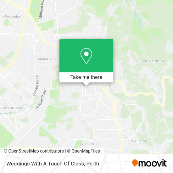 Mapa Weddings With A Touch Of Class