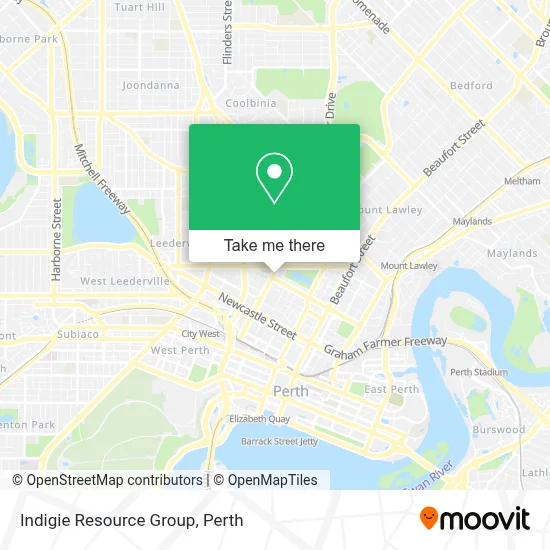 Mapa Indigie Resource Group